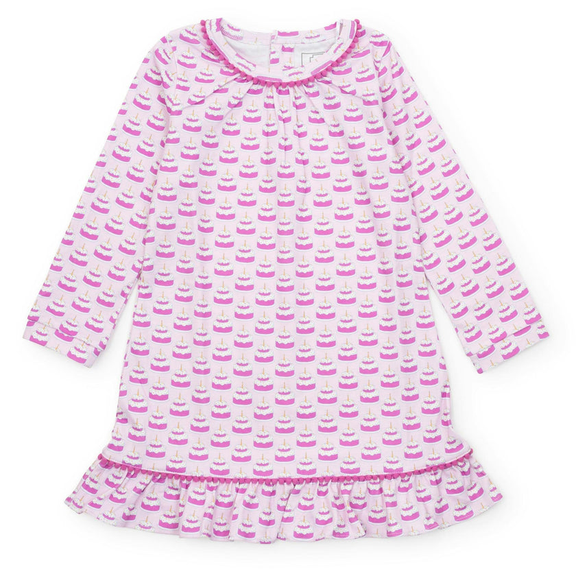 Carlin Girls' Dress Birthday Cake Pink