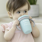 Oops I Dropped It Again 3-Piece Happy Silicon Sippy Cup