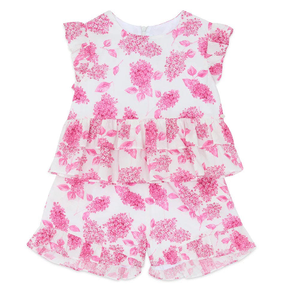 TARTINE ET CHOCOLAT Bright Floral Shorts Set