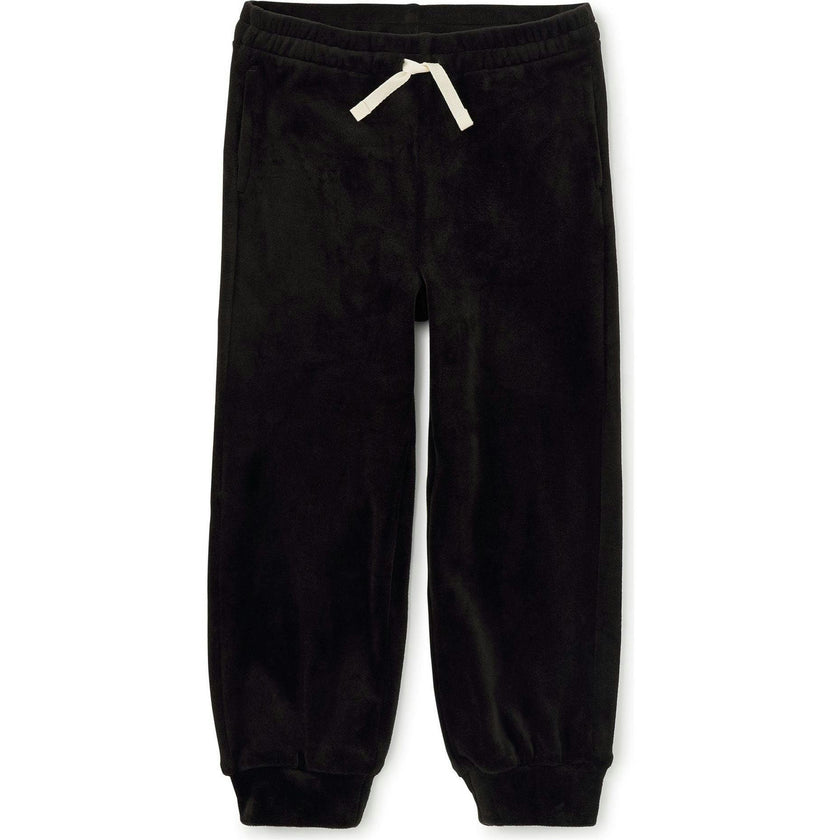 Easy Fit Very Velour Joggers, Black