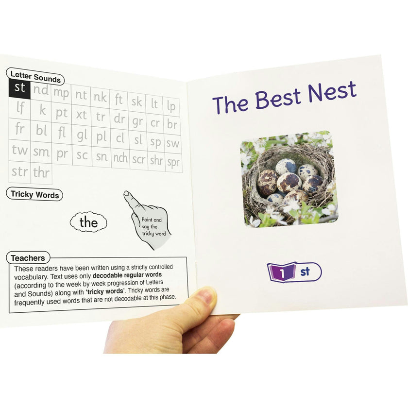 Letters & Sounds Phase 4 Set 2 Non-Fiction Educational Learning Set - Life Science