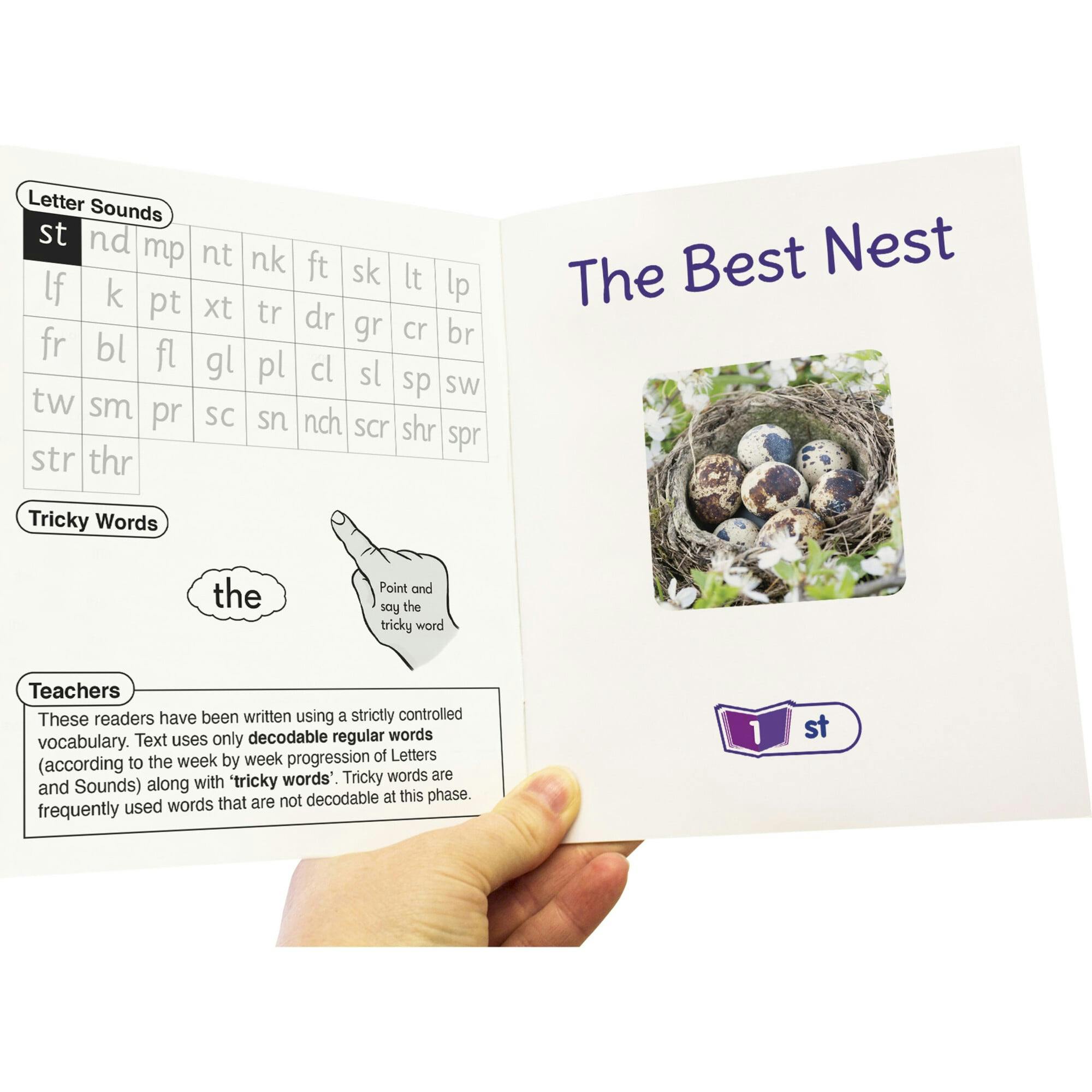 Letters & Sounds Phase 4 Set 2 Non-Fiction Educational Learning Set - Life Science