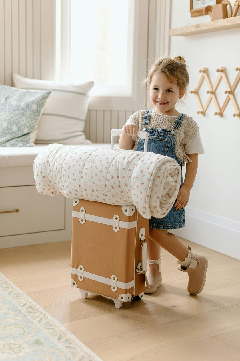 Organic Toddler Nap Roll-N-Rest Mat Set