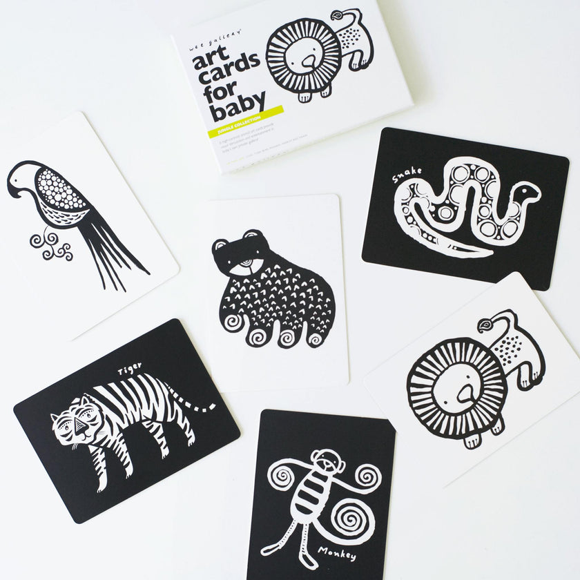 Jungle Art Cards for Baby