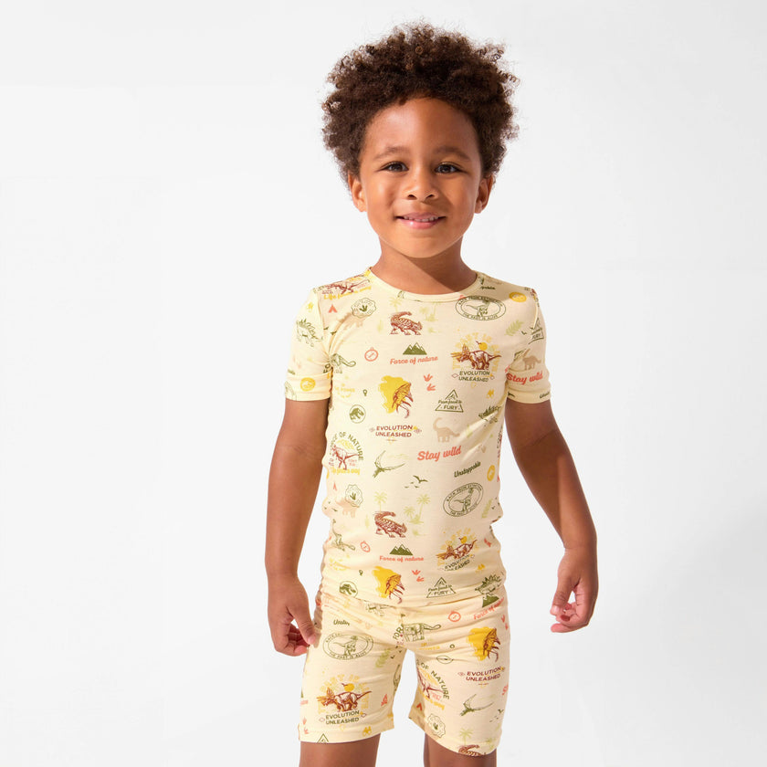 Jurassic Park: Origins Bamboo Kids Pajama Short Set