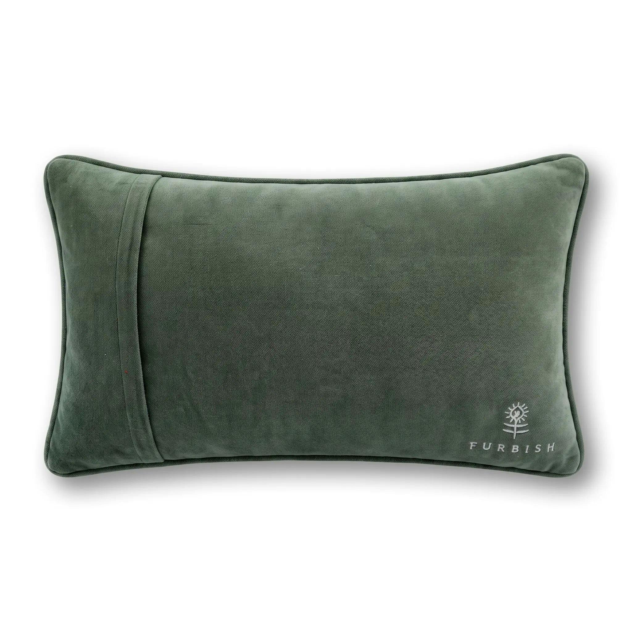 Make It A Double Needlepoint Pillow