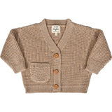 Wren Cardigan Sand Dollar, Brown
