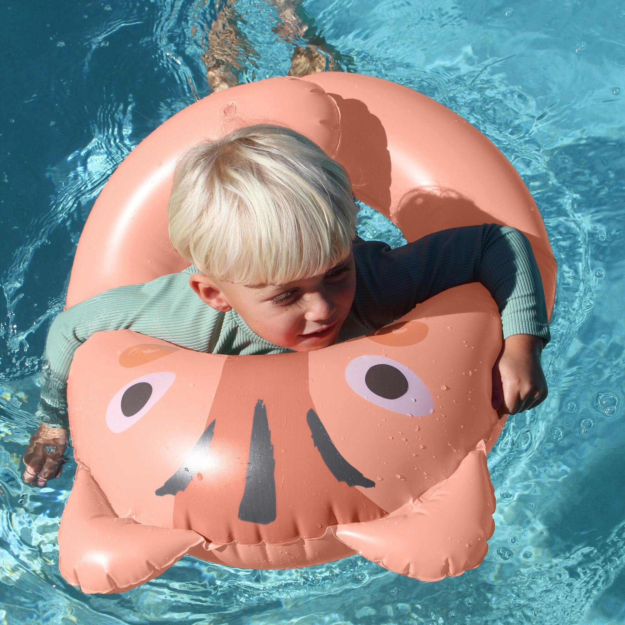 Kids Tube Pool Ring:Tino the Tiger