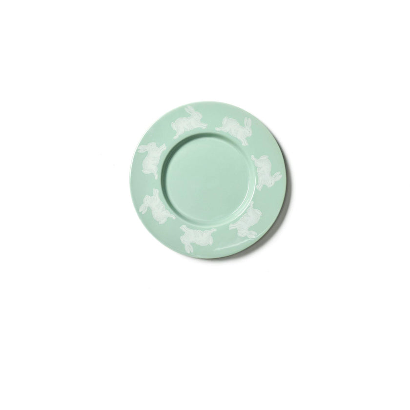 Speckled Rimmed 8 Salad Plate Sage