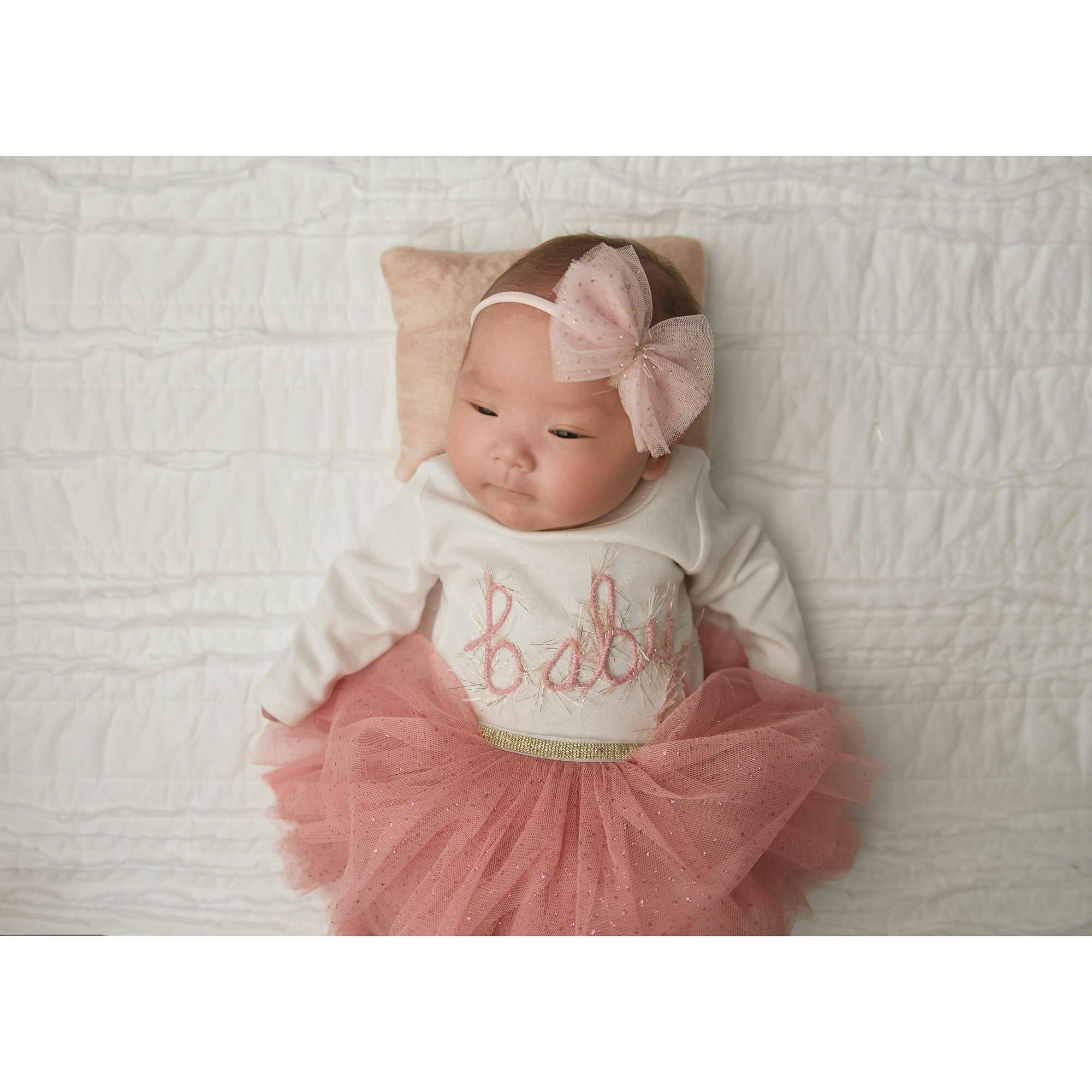 Glinda Bow Nylon Headband