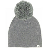 Gray Pom Hat