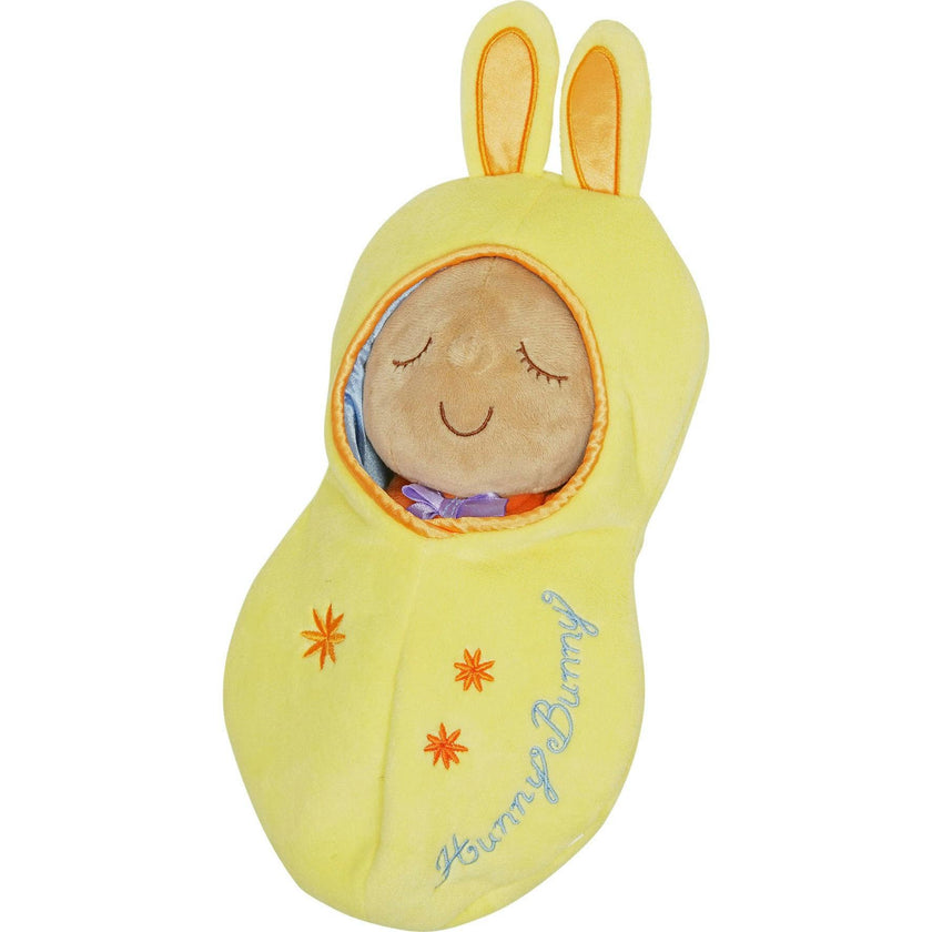 Snuggle Pod Hunny Beige First Baby Doll with Cozy Sleep Sack