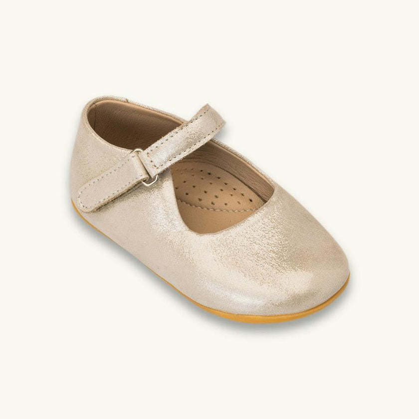 Toddler Bare Mary Jane | Talc Leather