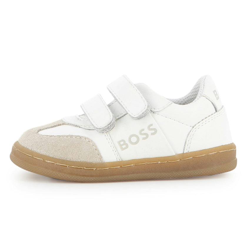White Logo Detail Sneaker