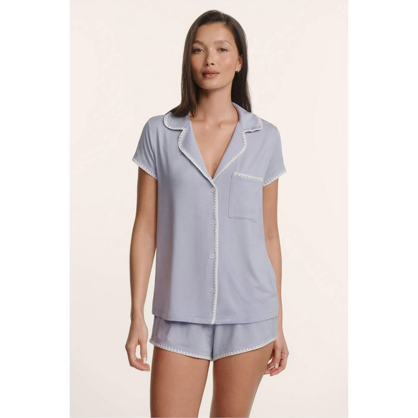 Frida TENCEL™ Shortie PJ Set, Purple