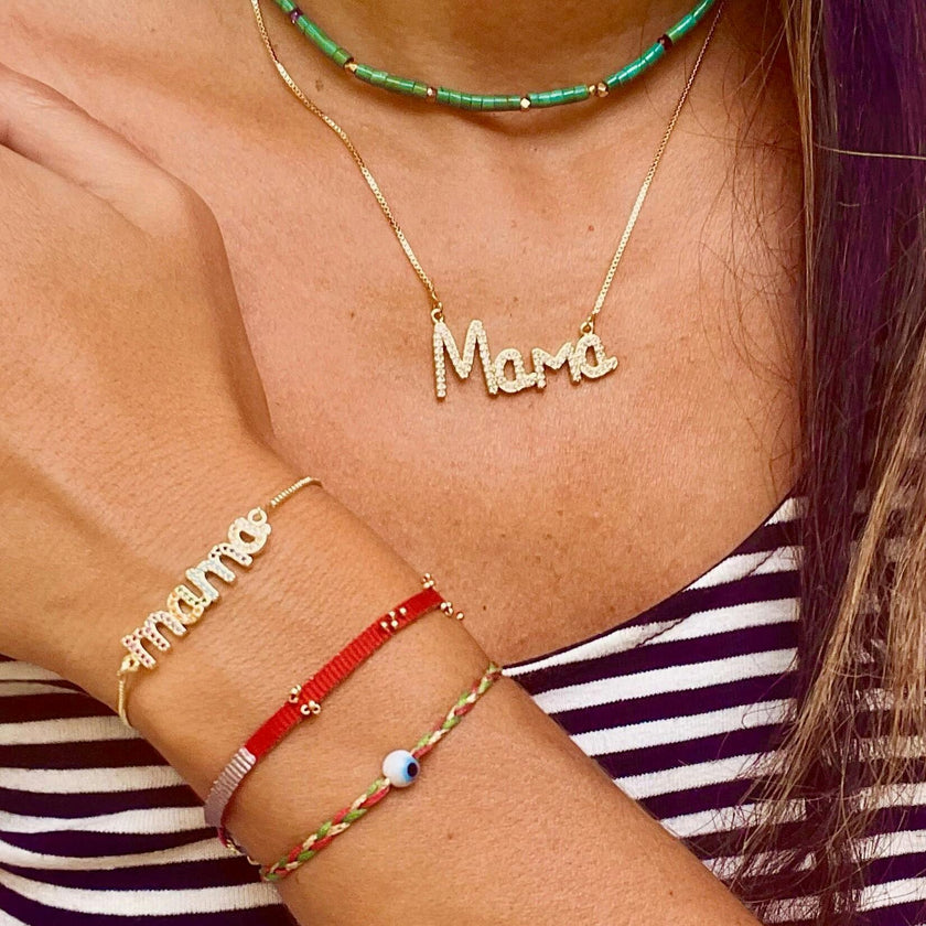Mama Bracelet & Necklace Set