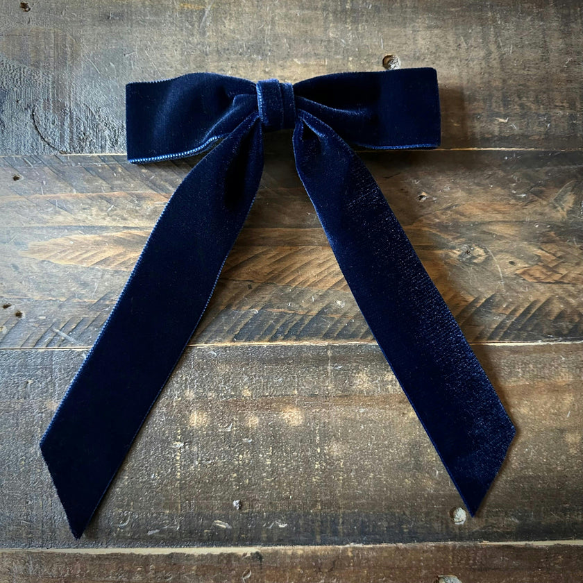 Mademoiselle Velvet Bow
