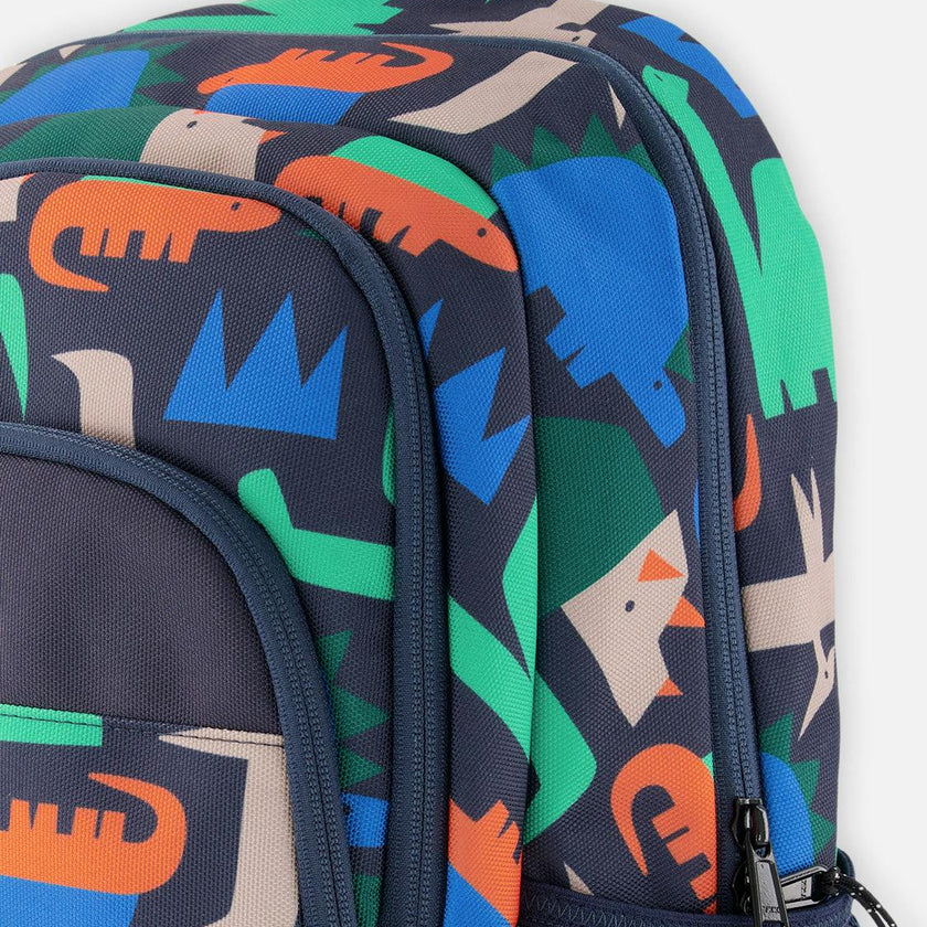 Little Boy Dinosaur Lightweight Spacious Backpack