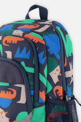Little Boy Dinosaur Lightweight Spacious Backpack