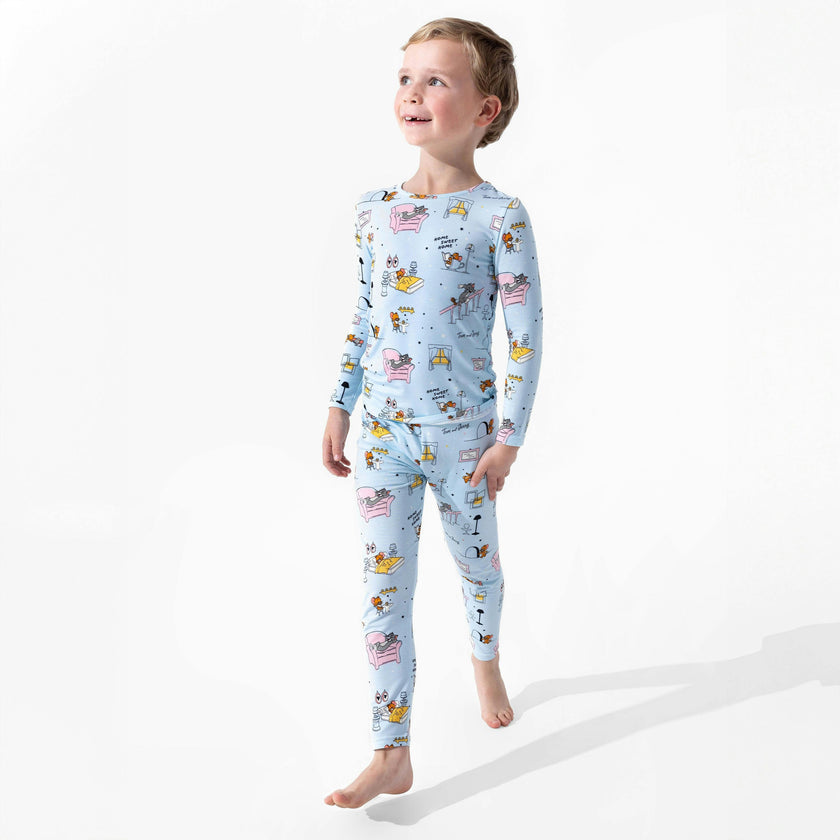 Tom & Jerry: Home Sweet Home Bamboo Kids Pajamas