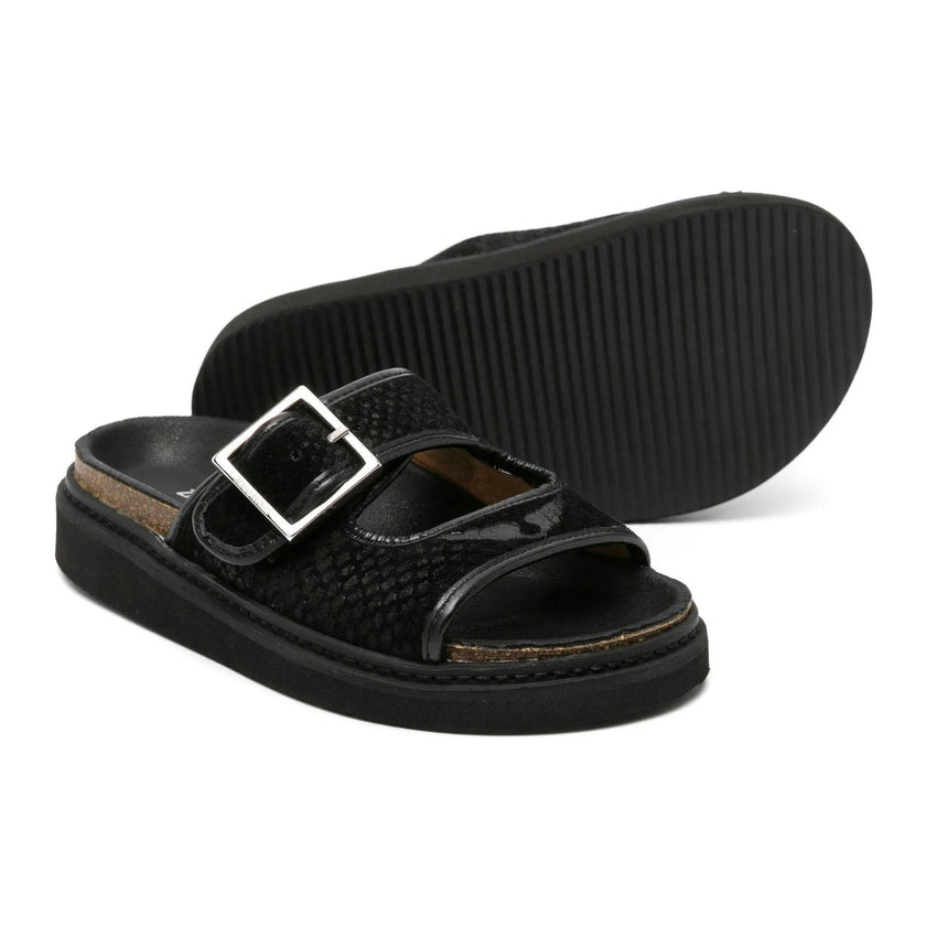 ZADIG & VOLTAIRE Wings-Motif Leather Sandals