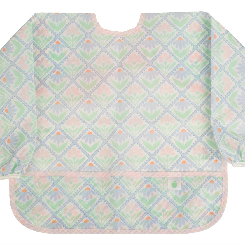 The Cover Everything Bib in Pastel Floral