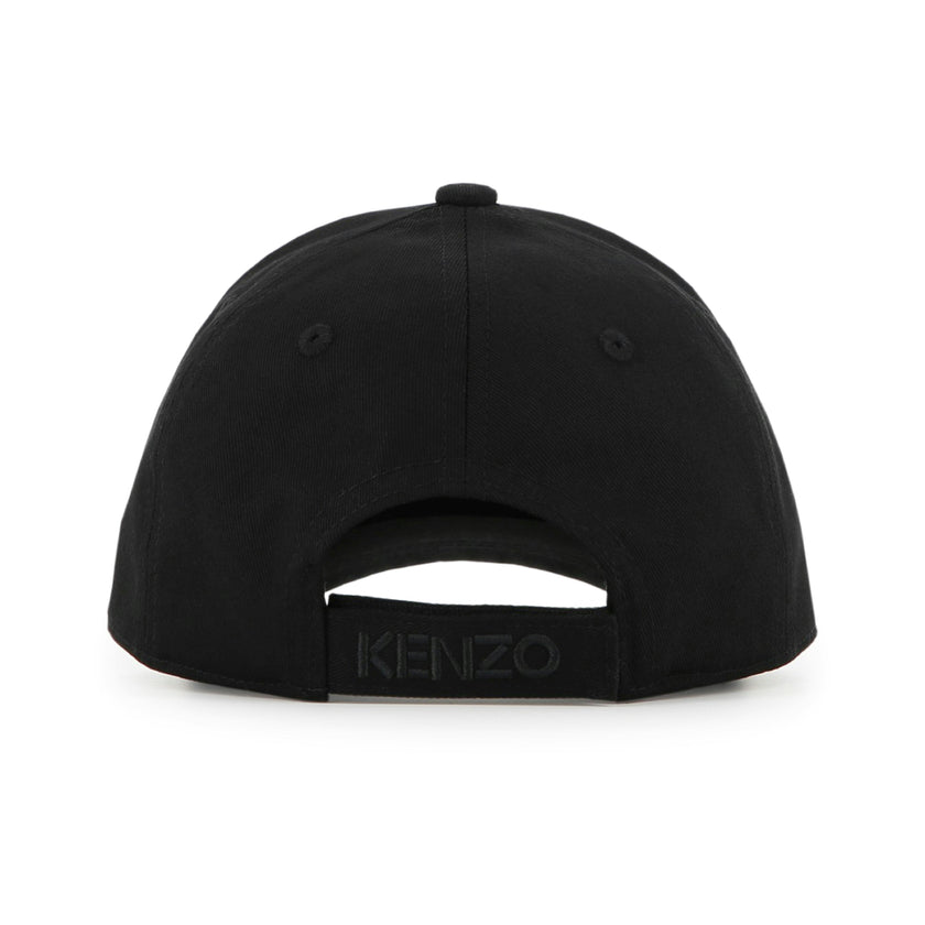 Black Embroidered Cap