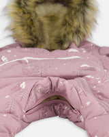 One-Piece Baby Snug Snowsuit Designed for Car Seat