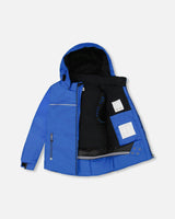 Two-Piece Play Snowsuit with Contrast Jacket