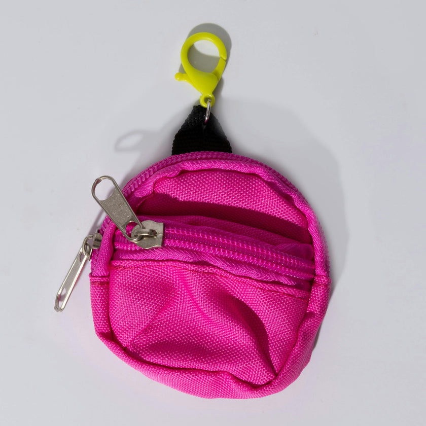 Pink Mini Backpack Charm