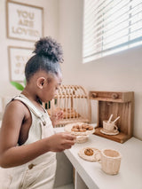 Rattan Tea and Cake Party Set