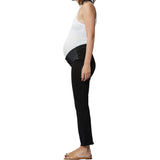 Patti Straight Maternity Vintage Jeans | Black Peached Raw