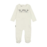Boys Winter Garden Embroidered Long Sleeve Long Sleeve Footie