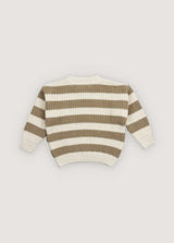 Lantana Jumper Camel Sand Stripes