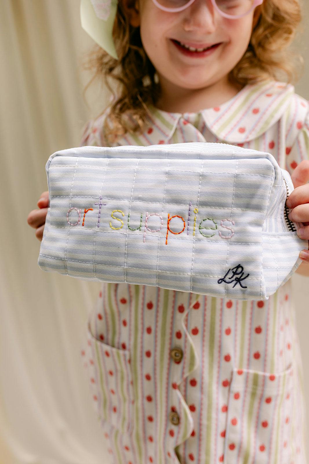 Maeva Dress - Apple Stripe