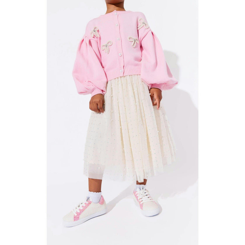 Diamond’s and Pearls Midi Skirt
