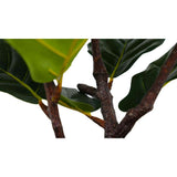 3' Faux Potted Fiddle Leaf Fig Tree