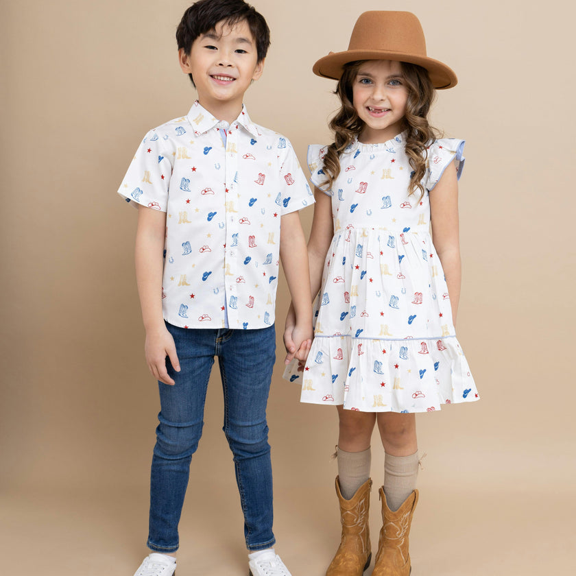 Western Shirt in Short Sleeves