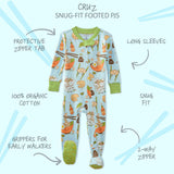 CRUZ Snug Fit Footed Sleeper