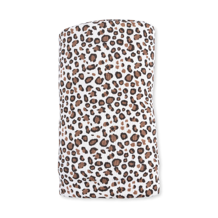 Leopard Rib - Swaddle Blanket