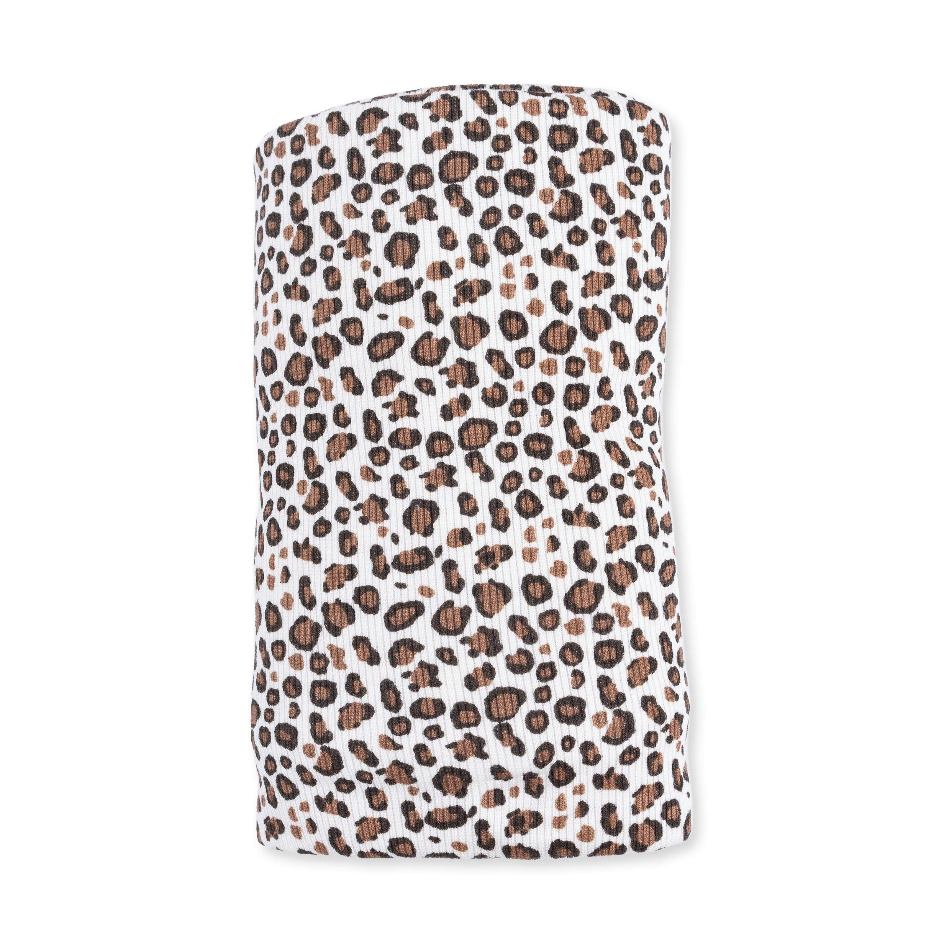 Leopard Rib - Swaddle Blanket