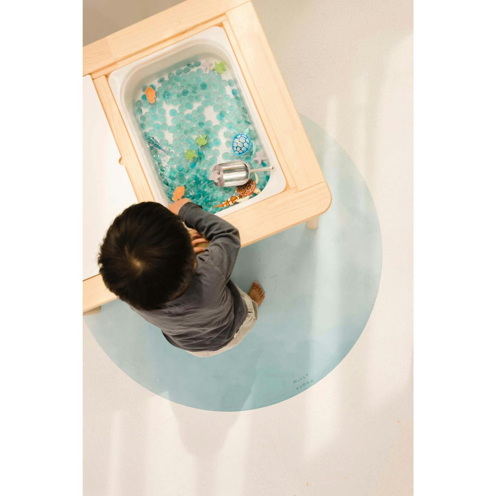 Catch All Mat for Mealtime & Playtime Mess