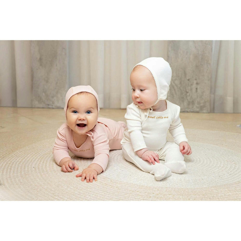Sweet Little One Footie And Bonnet, Sky