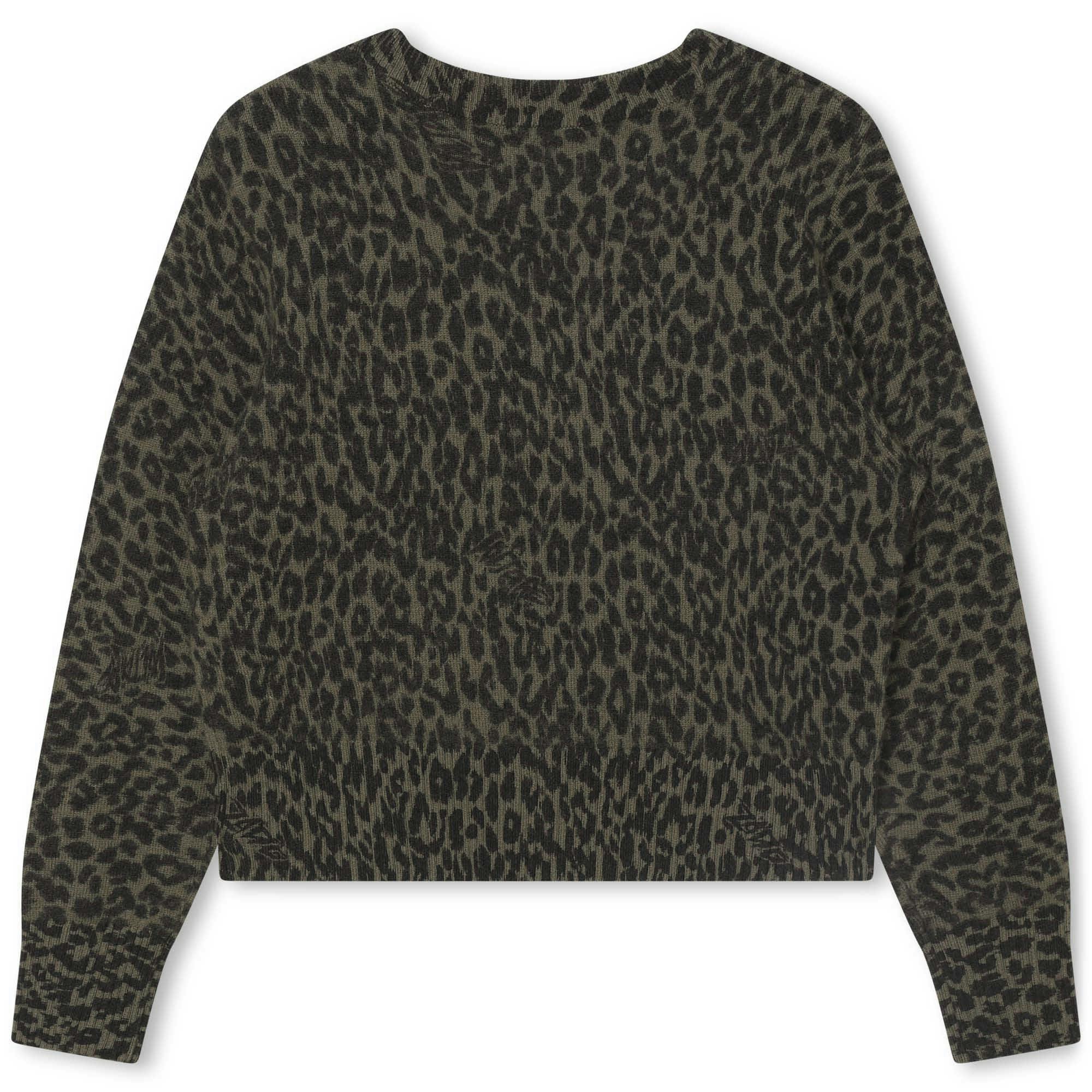 ZADIG & VOLTAIRE Cozy Leopard Knit Sweater