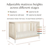 Babyletto Gelato 4-in-1 Convertible Crib with Toddler Bed Conversion Kit