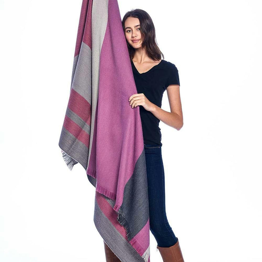 Reversible Throw Blanket