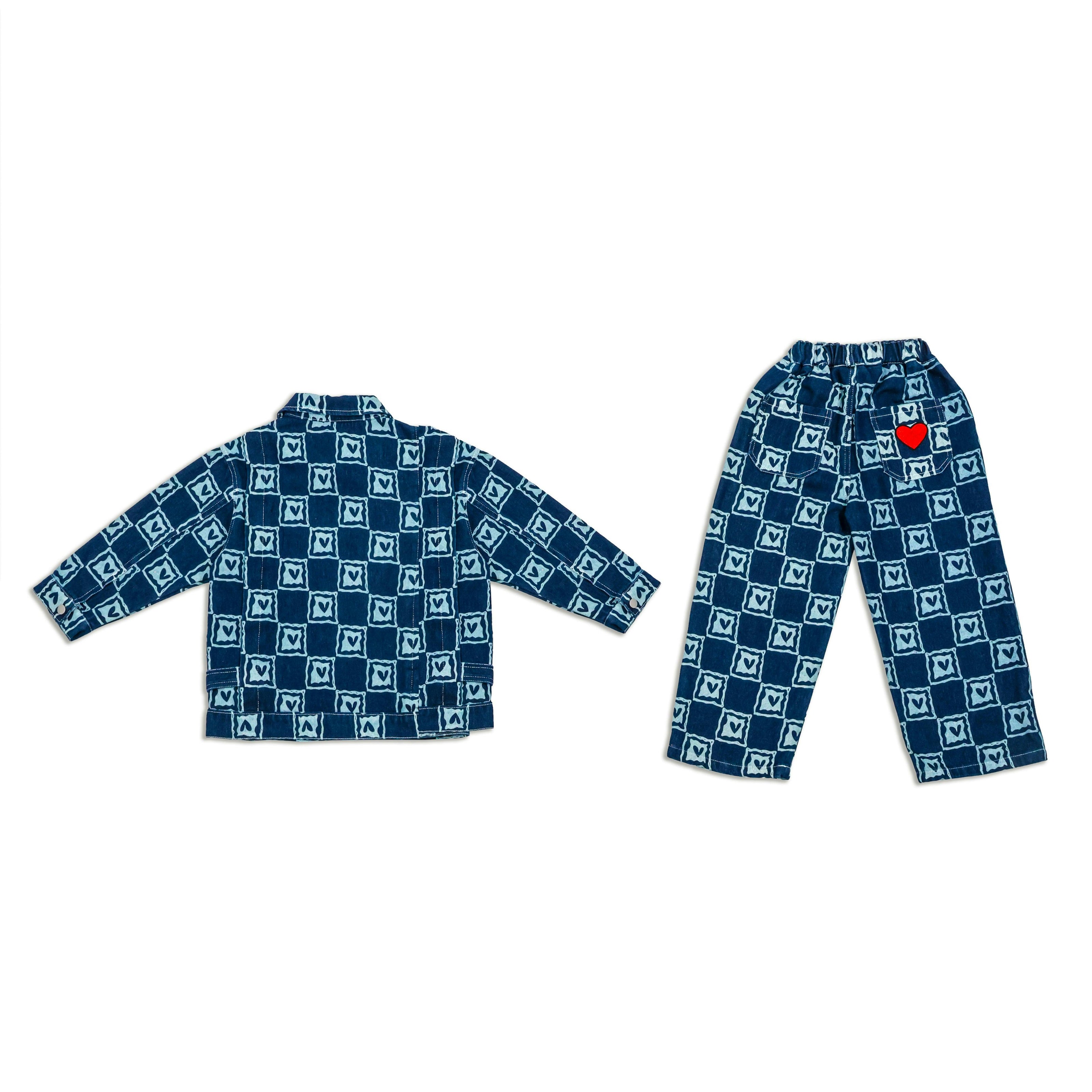 Jr Star Heartbreaker Child Denim Set