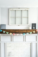 Heart Garland (Soft Rainbow)