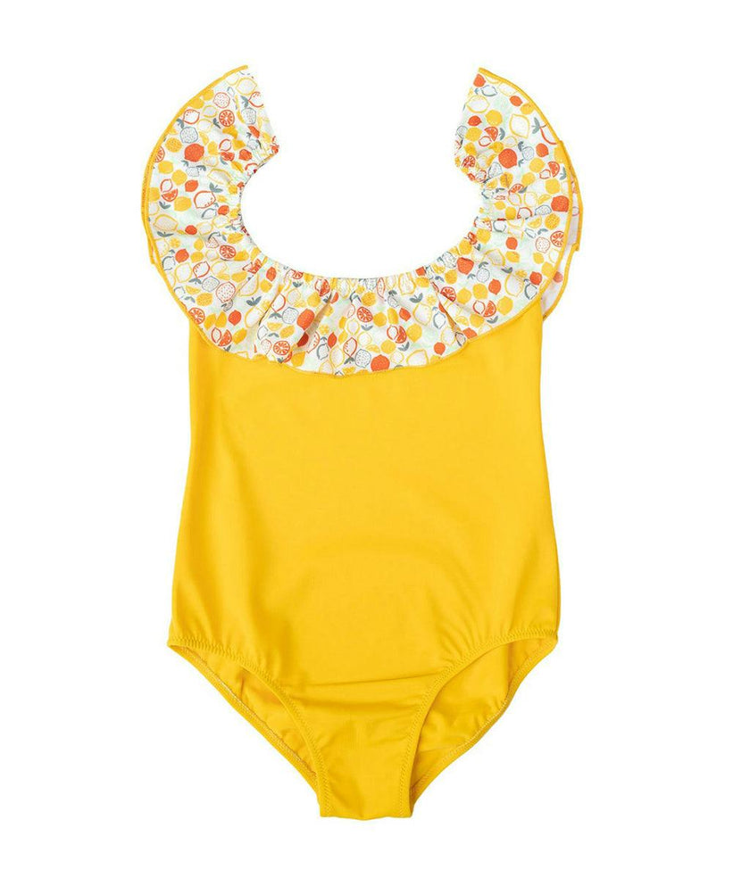 Carolina One Piece - Sicilian Yellow and Lemon Print