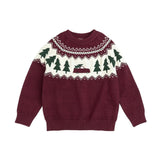 Christmas Truck Fair Isle Sweater